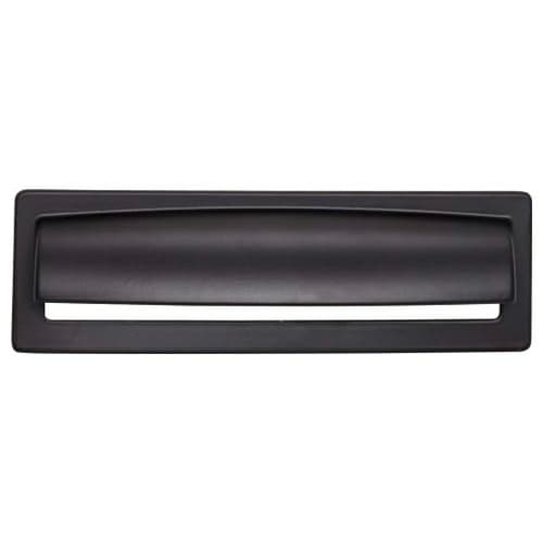 Top Knobs Lynwood-TK Series 5-1/16" (128 mm) Center to Center Flat Black Pull, - TK938BLK