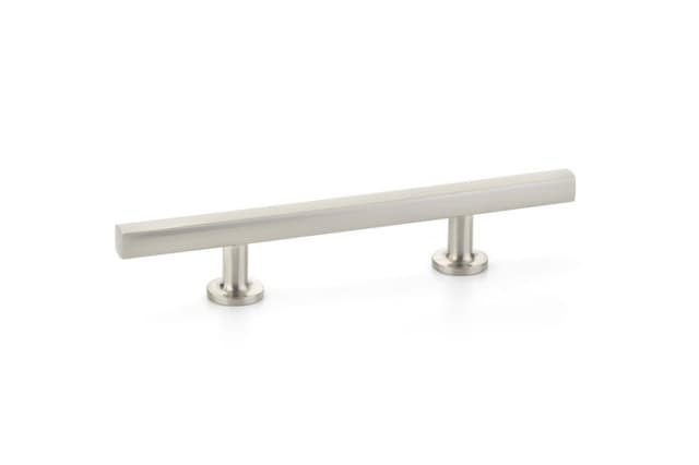 Emtek Urban Modern Freestone Extended Pull, 3-1/2"CC, Satin Nickel - 86682US15