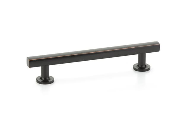 Emtek Urban Modern Freestone Pull, 5"CC, Oil Rubbed Bronze - 86676US10B