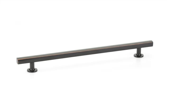 Emtek Urban Modern Freestone Pull, 10"CC, Oil Rubbed Bronze - 86677US10B