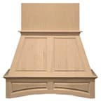 Arched Raised Double Panel Hood, VMI