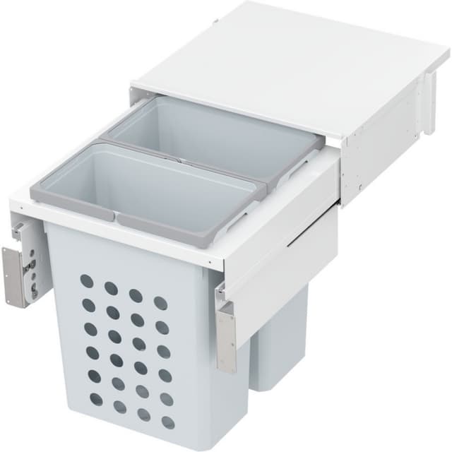 Hamper Pull Out in White, For Face-Frame Cabinets Vauth Sagel
