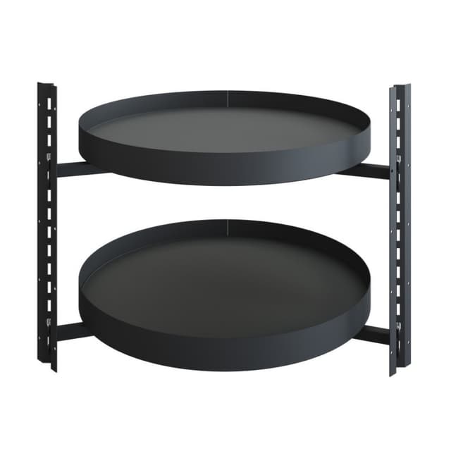 COR Wheel PRO Planero Poleless Full Circle 2 Shelf Lazy Susan, Vauth-Sagel