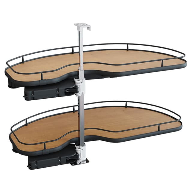 CORNERSTONE MAXX Scalea Blind Corner Pull-Out for 21" Opening, Maple, Vauth-Sagel