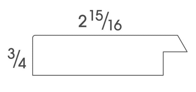 Mirror Molding, Sandalwood