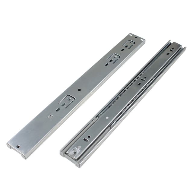 Pro Value Series Full Extension Soft-Close Ball Bearing Drawer Slide PRO 100, Unhanded Side Mount, Zinc
