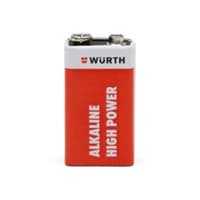 Wurth 9V Alkaline Battery Battery