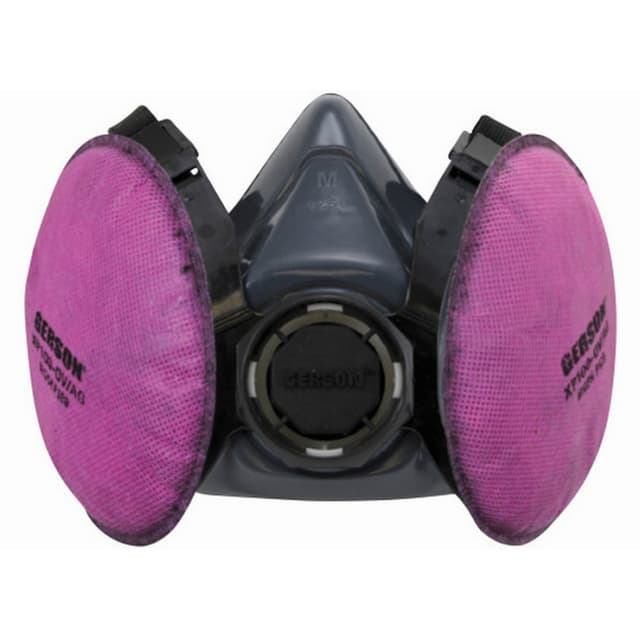 Half Face Pancake Style Respirator, Wurth