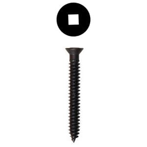 Würth #7 x 1" Bugle Head Drywall Screw Phillips Drive - Sharp Point Coarse Thread Black, 3670000269961 1000 - 1000/Box
