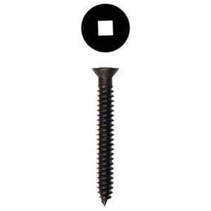 Würth #9 Bugle Head Drywall Screw Phillips Drive - Sharp Point Coarse Thread Black
