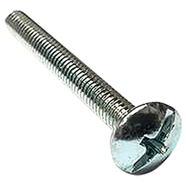 Würth #8 x 1-1/4" Truss Head Machine Screw Phillips/Slotted Drive - Blunt Point Fine Thread Zinc, 3670000274961 100 - 100/Box