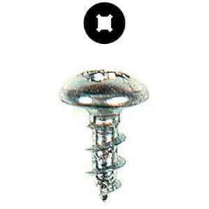 Würth #8 x 7/16" Truss Head Hinge and Drawer Slide Installation Screw Combo Drive - Sharp Point Coarse Thread Zinc, 3670000248961 5000 - 5000/Box