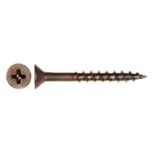 Würth #10 Flat Head Assembly Screw Phillips Drive - Sharp Point Coarse Thread Lubricated