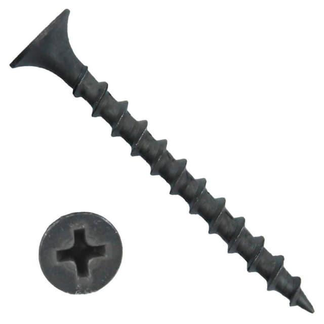 Würth #8 x 1-3/4" Flat Head Assembly Screw Combo Drive - Sharp Point Turbo Thread Lubricated, 3670000110961 4000 - 4000/Box