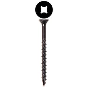 Würth #8 x 2-1/2" Flat Head Assembly Screw Combo Drive - Type 17 Auger Point Coarse Thread Zinc, 3670000067961 2500 - 2500/Box