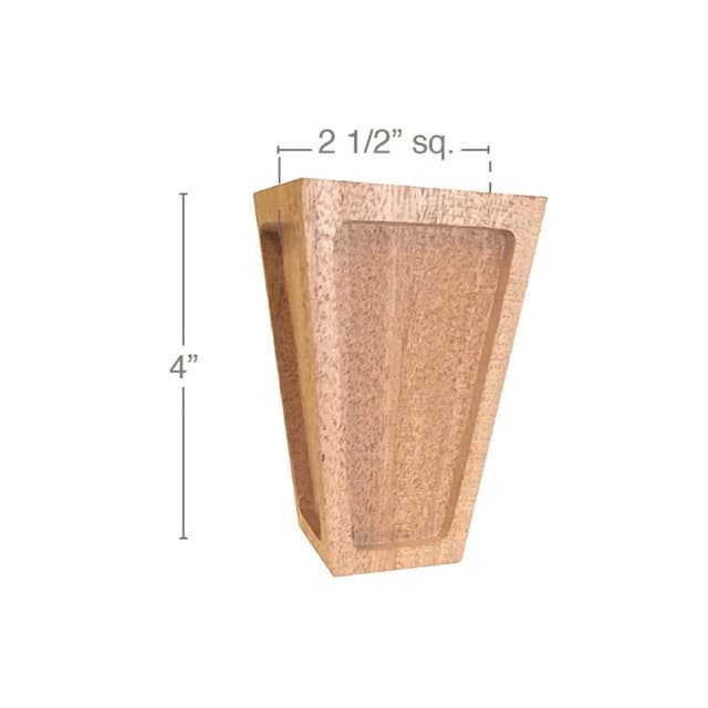 Mission Square Bun Foot, PRO Series