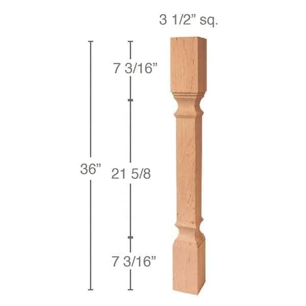Metro Square Island Column, PRO Series