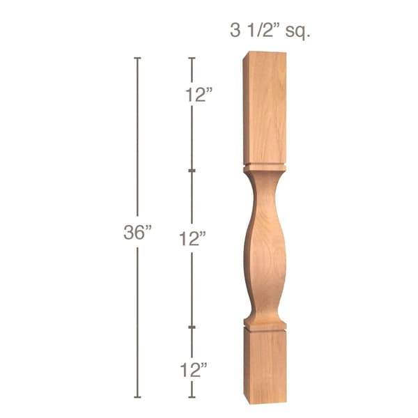 Classic Square Cam Island Column, PRO Series