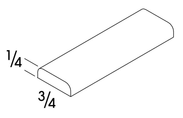 Batten Molding,  White