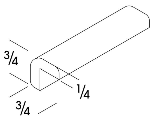 Outside Corner,  Brownstone