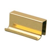 Glass Door Strike Plate, Wood Tehcnology