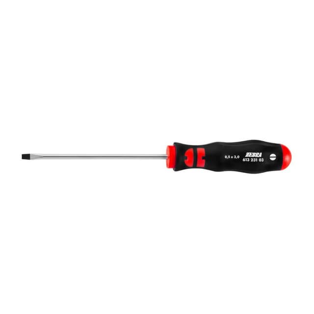 Wurth ZEBRA Slotted Screwdriver Round Shank