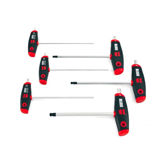 Wurth ZEBRA T-Handle Hex Blade Screwdriver Set