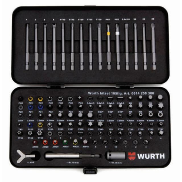 Wurth ZEBRA Universal Bit Assortment