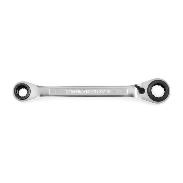 Wurth ZEBRA Powerdriv® Double Box End Wrench, Deep Offset Metric Straight
