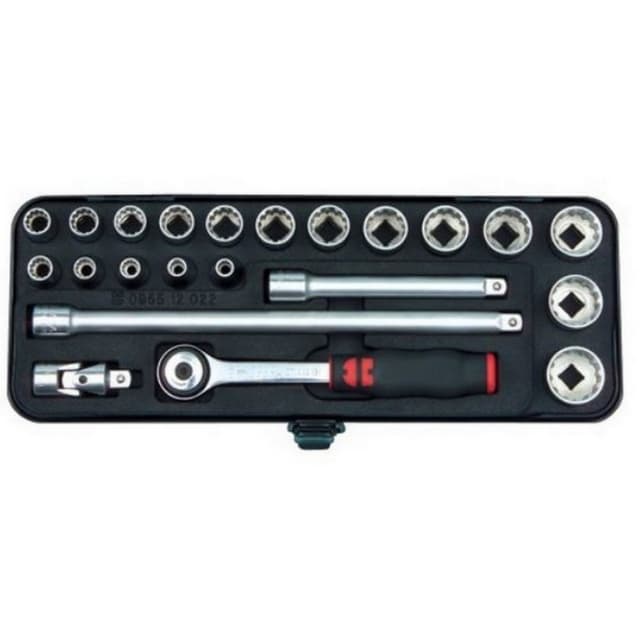 Wurth ZEBRA, Multi-Socket Assortment 22pc