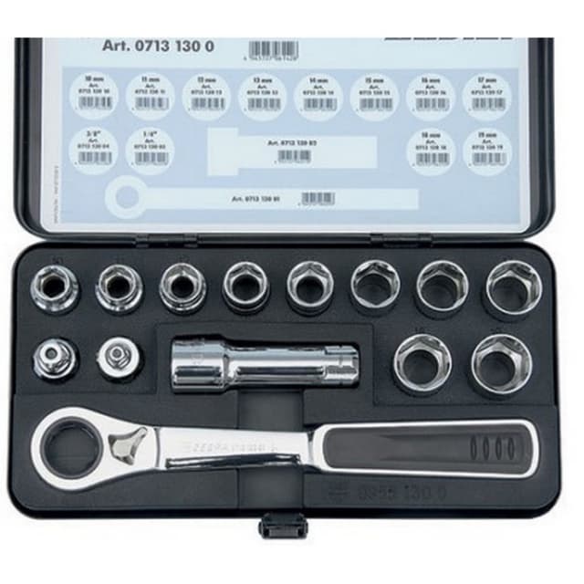 Wurth ZEBRA Pass-Through Reversible Ratchet Assortment, Metric