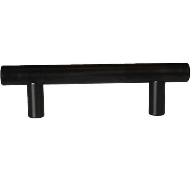 Würth Bar Series 3-3/4 in Center to Center Stainless Steel Bar Pull Matte Black, WR01000055 / 6/Pack
