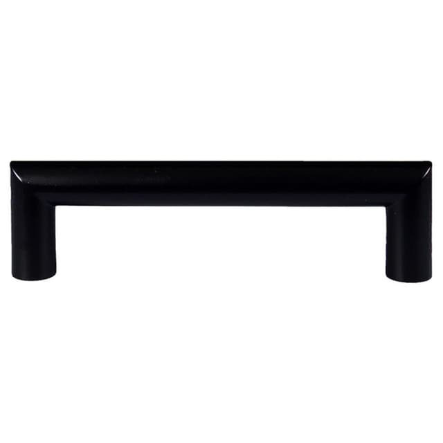 Würth Cylindrical Series 3-3/4 in Center to Center Zamak Pull Matte Black, WR01000067 / 6/Pack