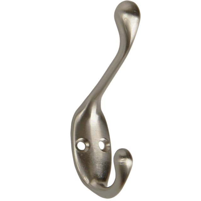 Wurth Satin Nickel Coat Hook