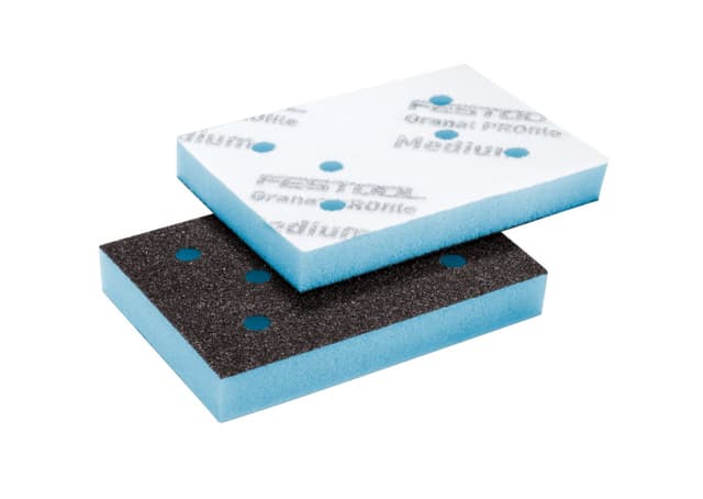 Festool 3 in x 4 in Hook and Loop Aluminum Oxide Granat PROfile Foam Sanding