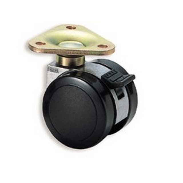 Sugatsune Twin Wheel Caster Plate Mount