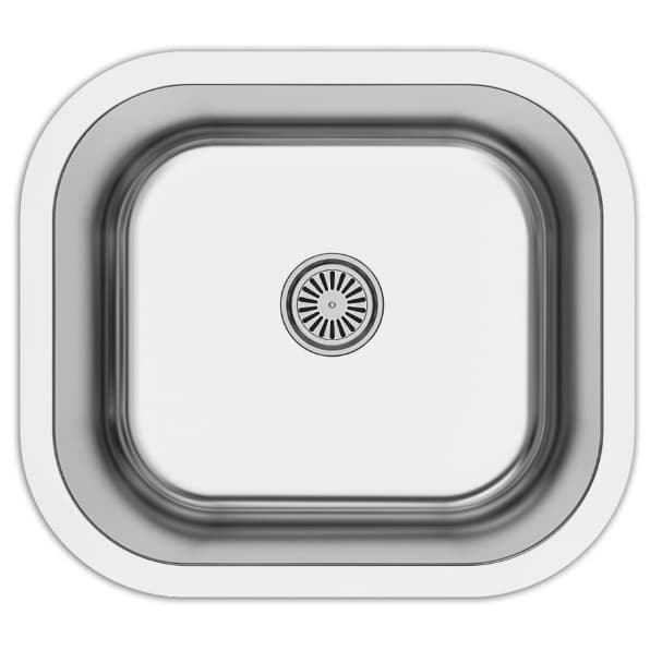 Karran Profile 15"W Stainless Steel Undermount Bar/Prep Sink Single Bowl, 16 Gauge - PU59