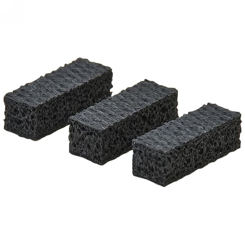 Panel Buddies Rectangular Inserts for Cabinets Rubber Black - 1000 Each ...