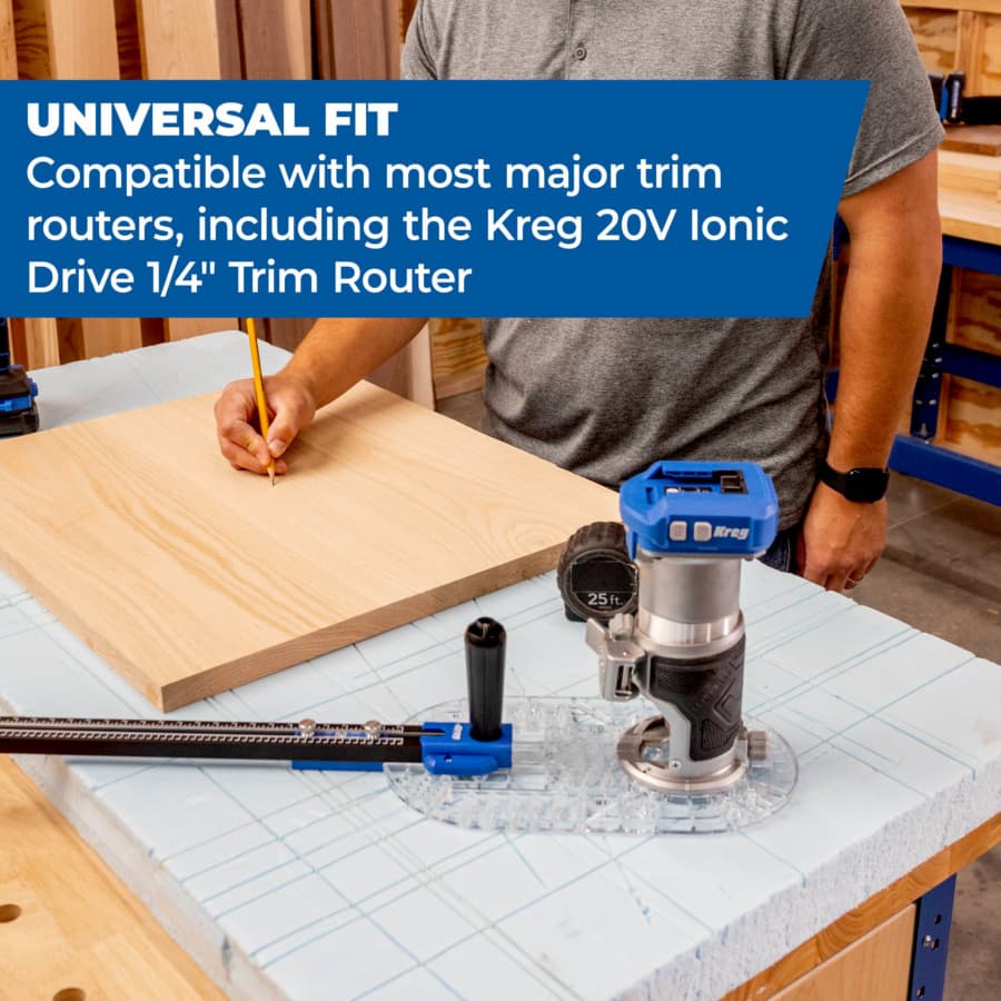 Trim Router Circle Guide, Kreg KRTCG100 | Würth Baer Supply Company