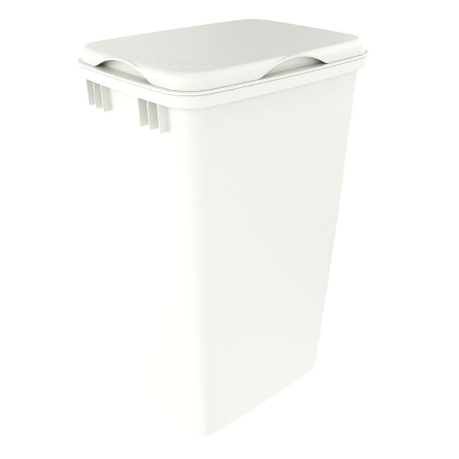 Directional Lid Example White Polymer Bi-Directional Lid for Rev-A-Shelf® 35 and 50 qt. Waste ...