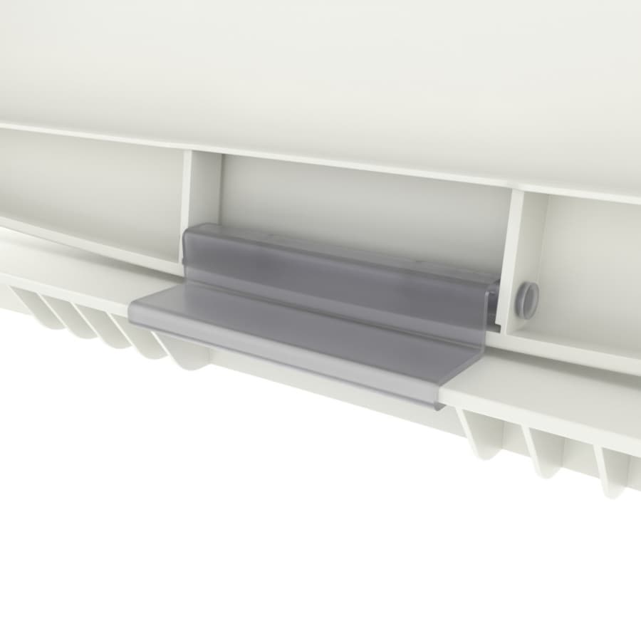 Directional Lid Example White Polymer Bi-Directional Lid for Rev-A-Shelf® 35 and 50 qt. Waste ...