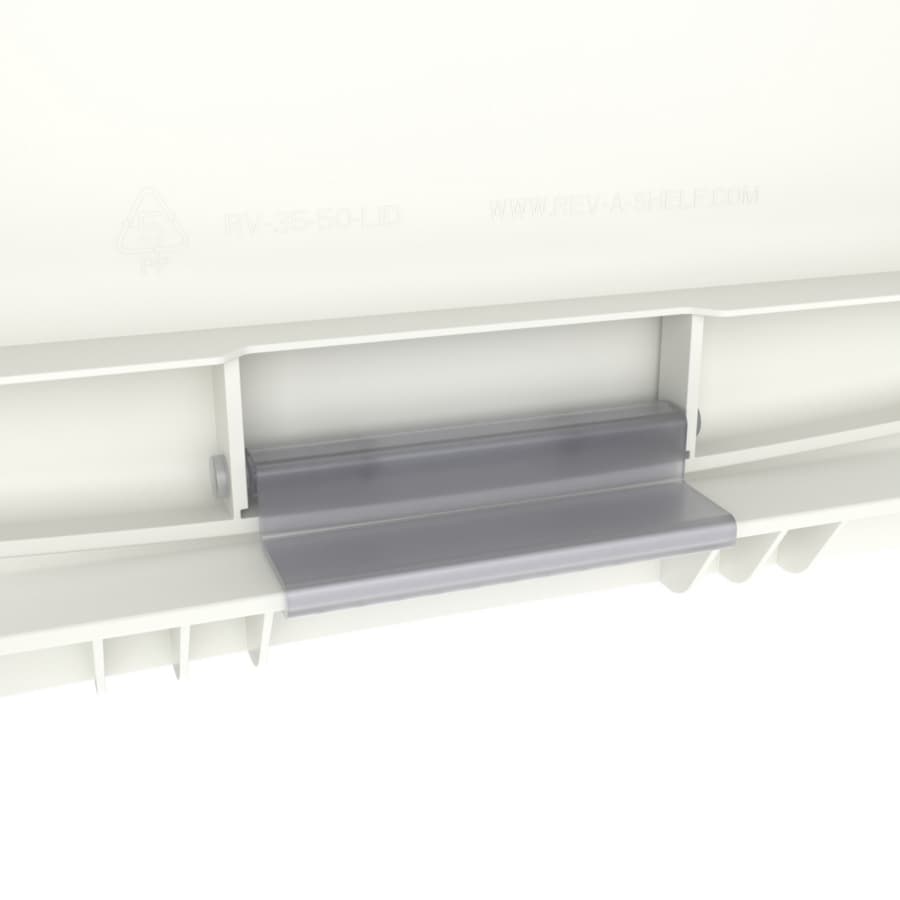 Directional Lid Example White Polymer Bi-Directional Lid for Rev-A-Shelf® 35 and 50 qt. Waste ...
