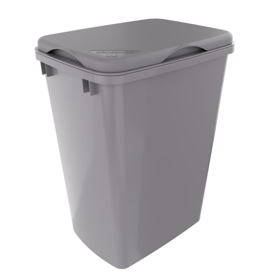 Directional Lid Example Metallic Silver Polymer Bi-Directional Lid for Rev-A-Shelf® 35 and 50 ...