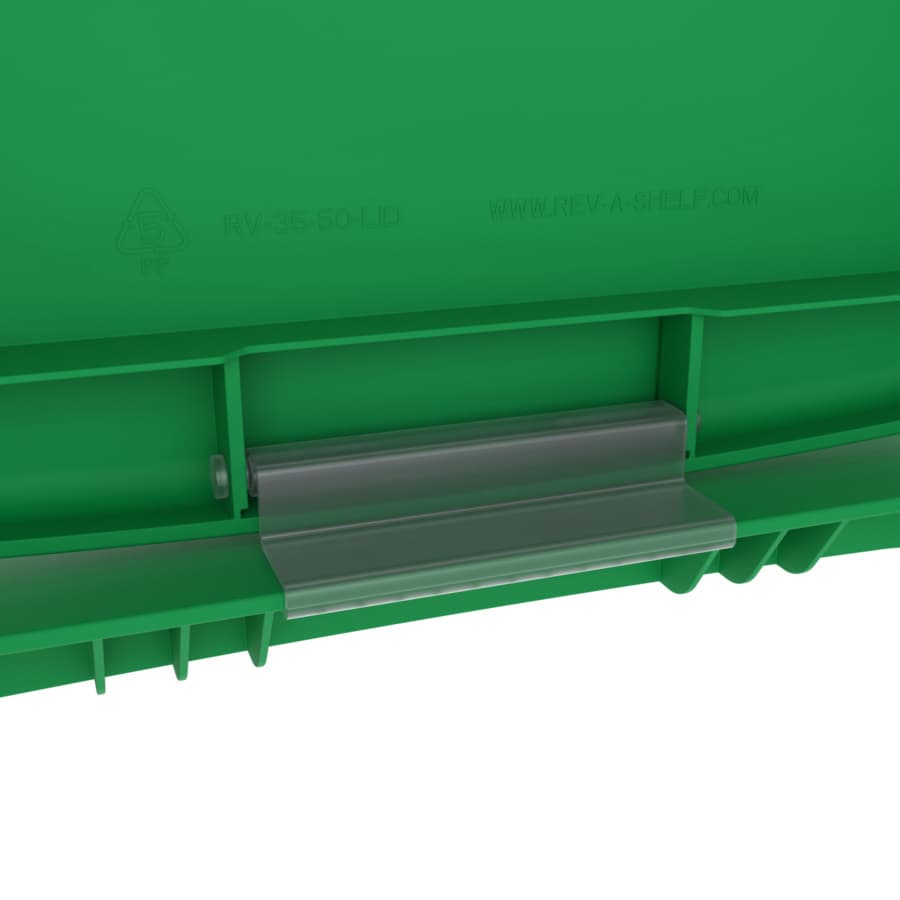 Directional Lid Example Green Polymer Bi-Directional Lid for Rev-A-Shelf® 35 and 50 qt. Waste ...
