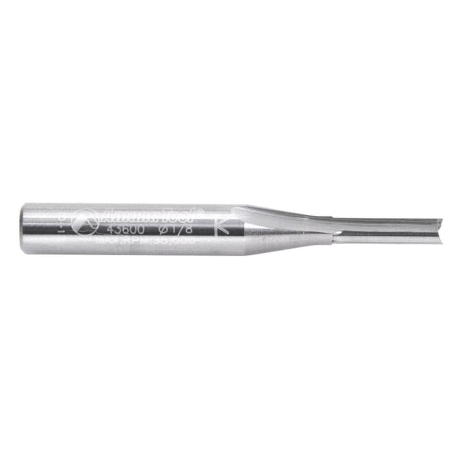 Plastic Rotor Bit Plastic cutting router bit, 1/8 x 2, 1/4 shank | Würth Baer Supply Company