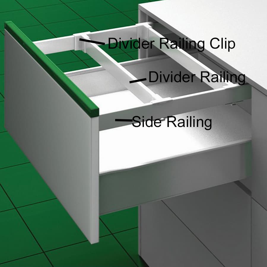 Pentaflex File Rails Grass Pendaflex 18-1/2