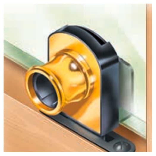 Timberline Cb CompX Timberline CB-367 Glass Door Lock (1/4 - 5/16 Thick) Cylinder ...