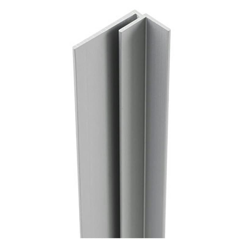 Hard Stop Panel HardStop Inside Corner Trim Profile, Clear Anodized, 10' | Würth Baer ...