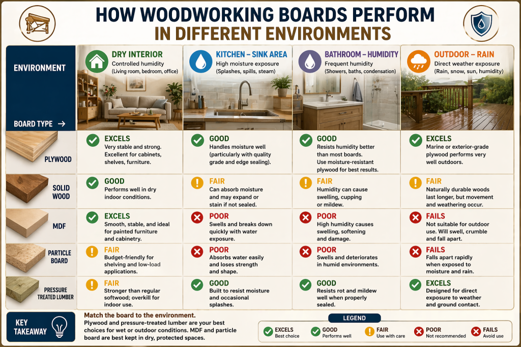 Environmental Factors on Wood