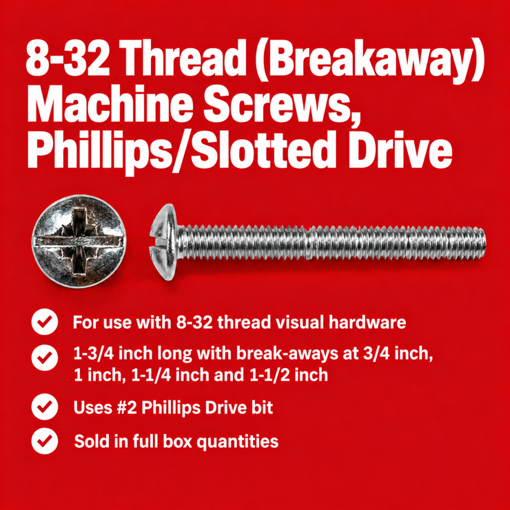 8 32 Thread Breakaway